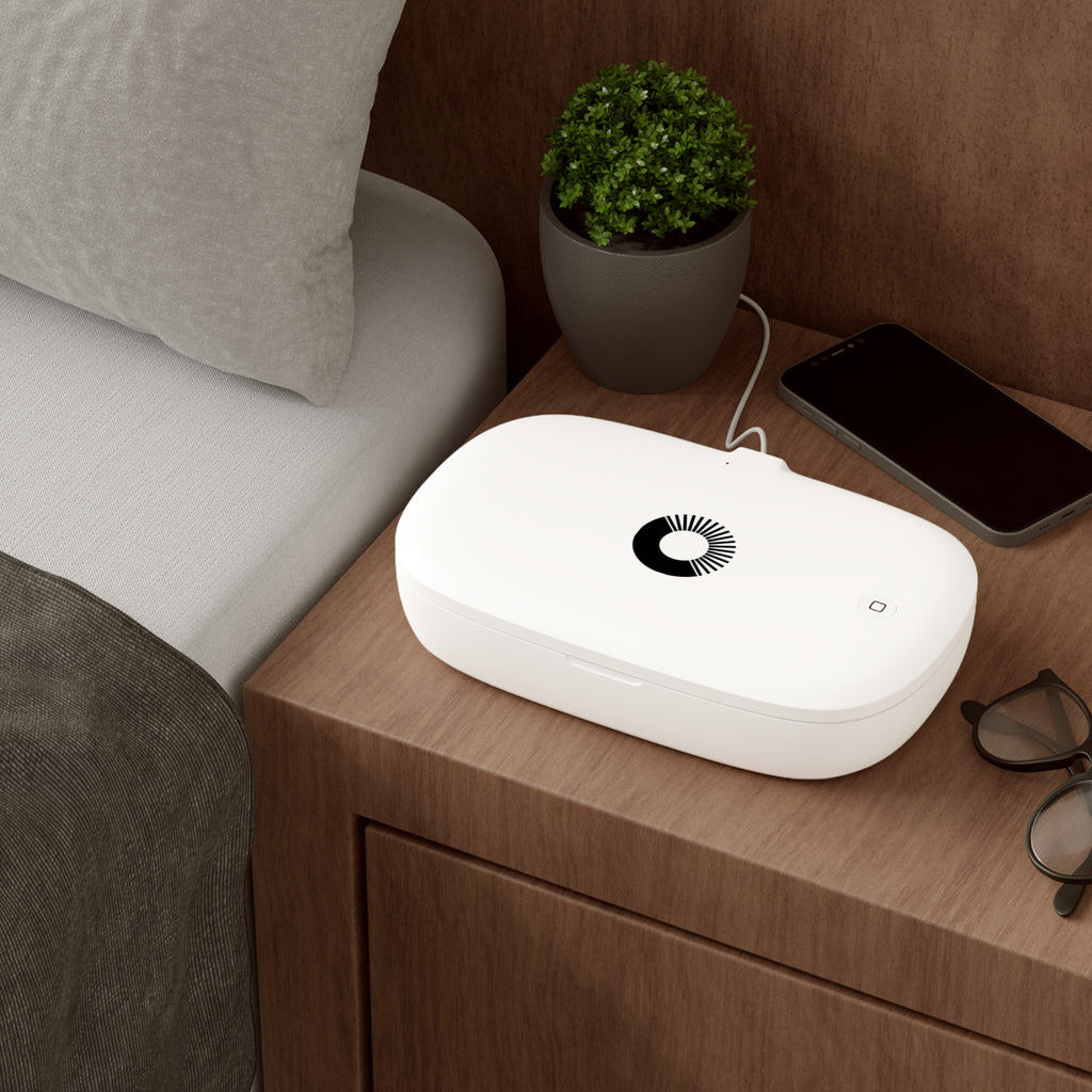 UV Sanitizer Wireless Charger — Phone UV-C Sanitizing & Qi Charging Pad