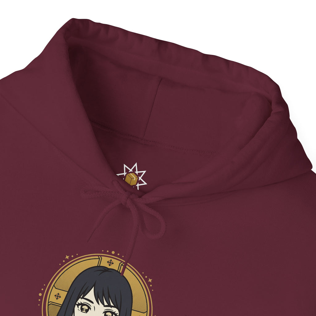 Apocalypse Girl Heavy Hoodie - Golden Halo