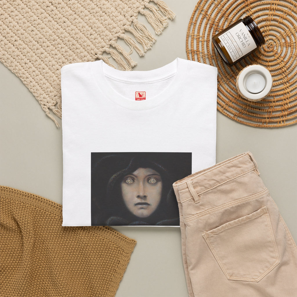 Monday Vibes Heavy Cotton Tee - White