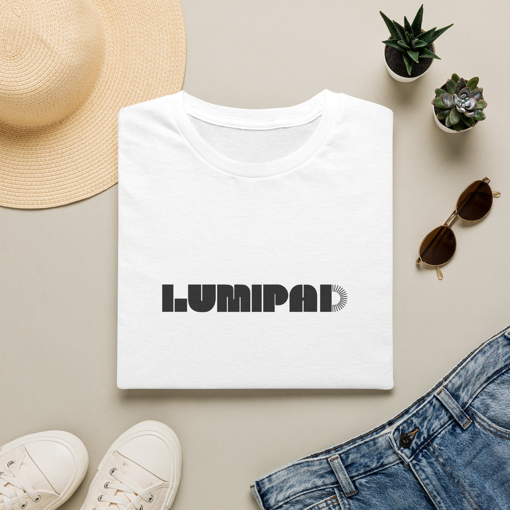 Lumipad Logo T‑Shirt — Retro Geometric Graphic Tee