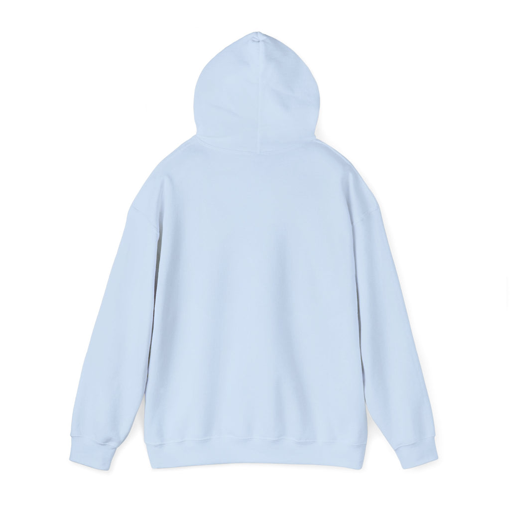 Lumipad Logo Hoodie — Minimal Soft Blue Pullover