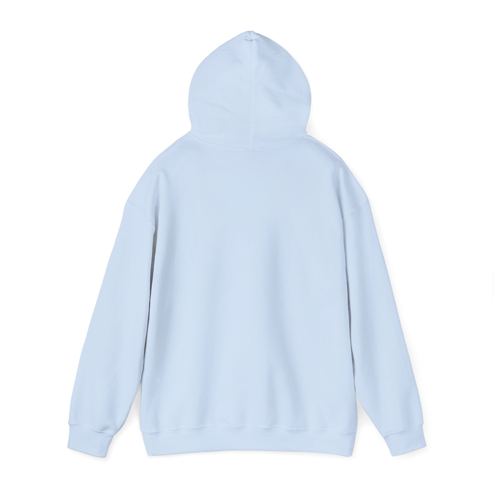 Lumipad Logo Hoodie — Minimal Soft Blue Pullover