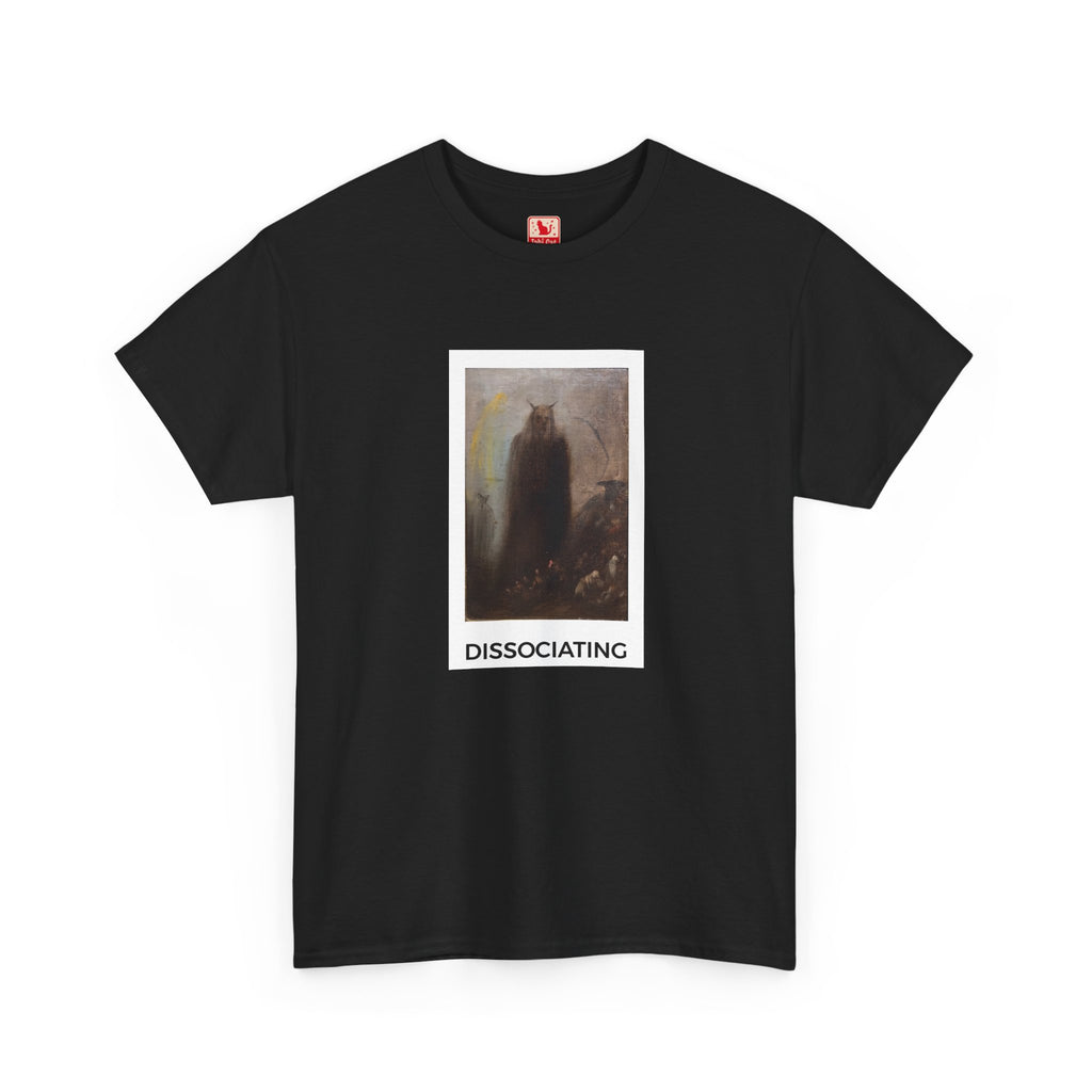 Dissociating Heavy Cotton Tee - Black