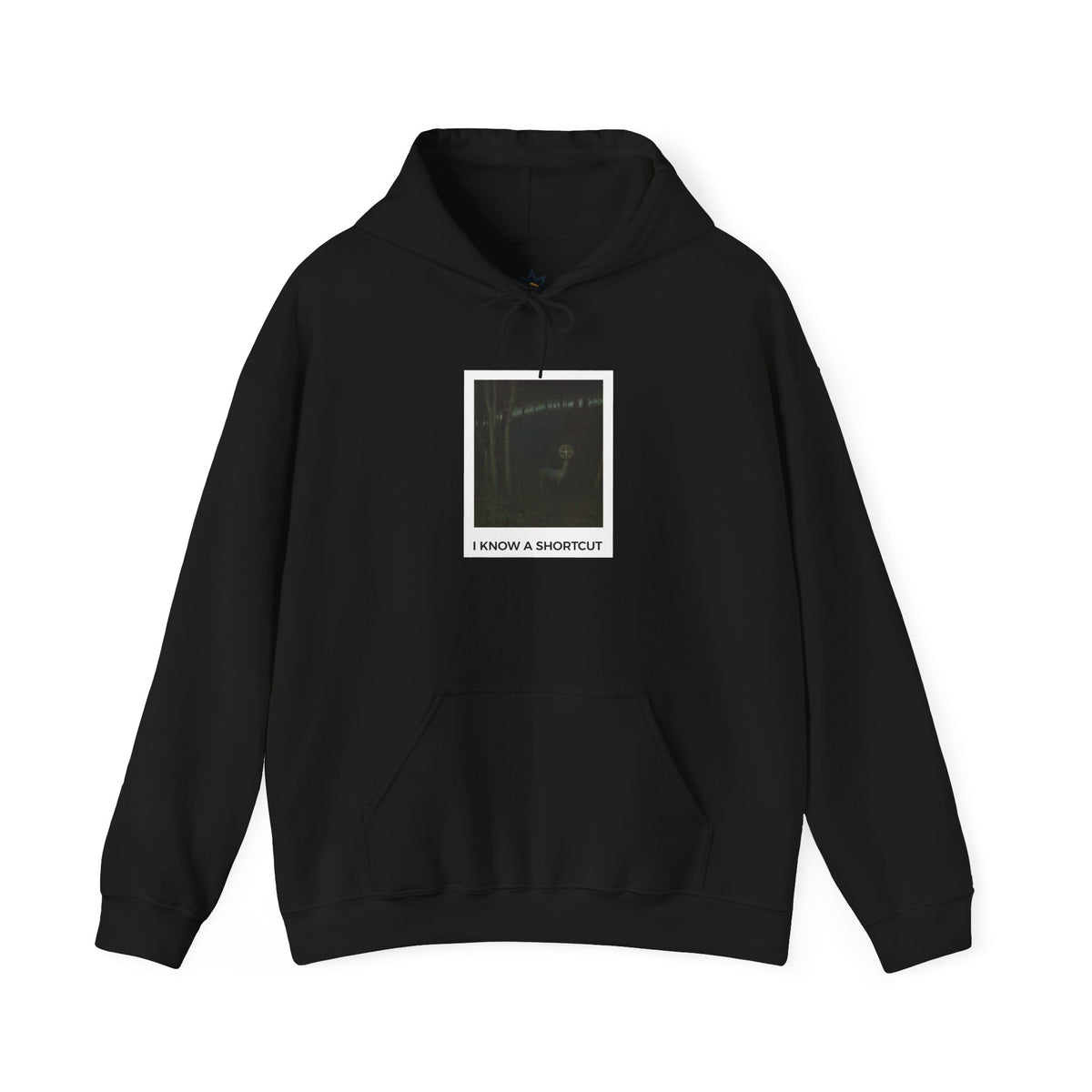 I know A Shortcut Medium-Heavy Hoodie - Black