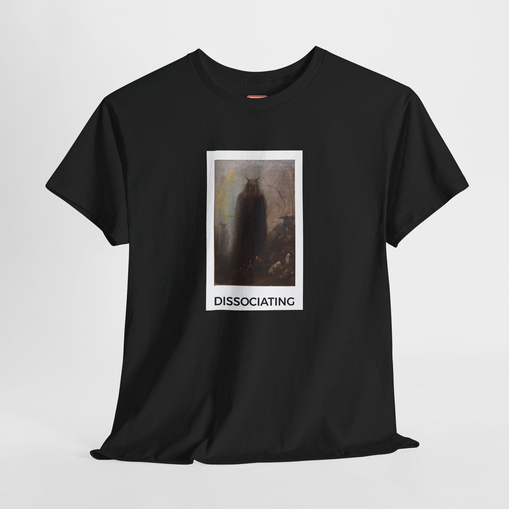 Dissociating Heavy Cotton Tee - Black