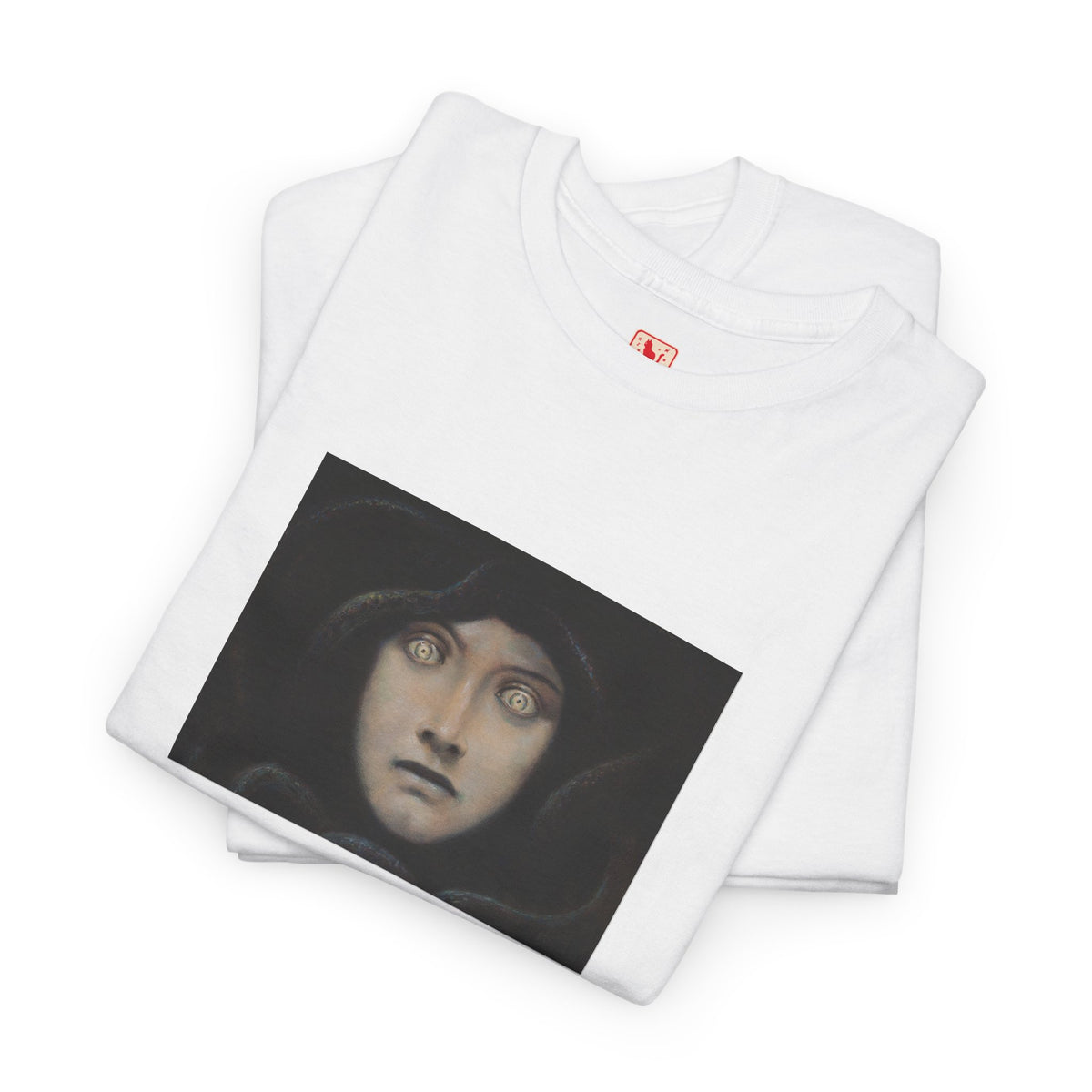 Monday Vibes Heavy Cotton Tee - White