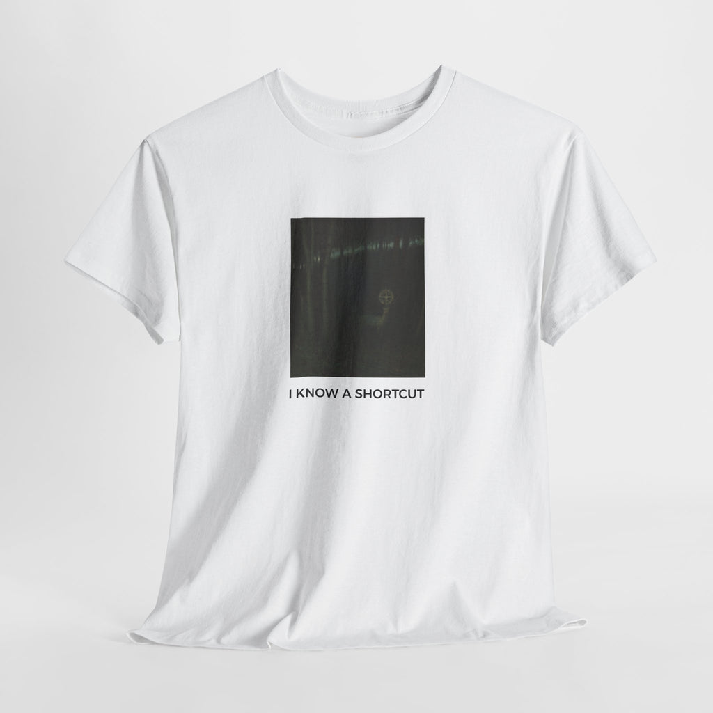I know A Shortcut Heavy Cotton Tee - White