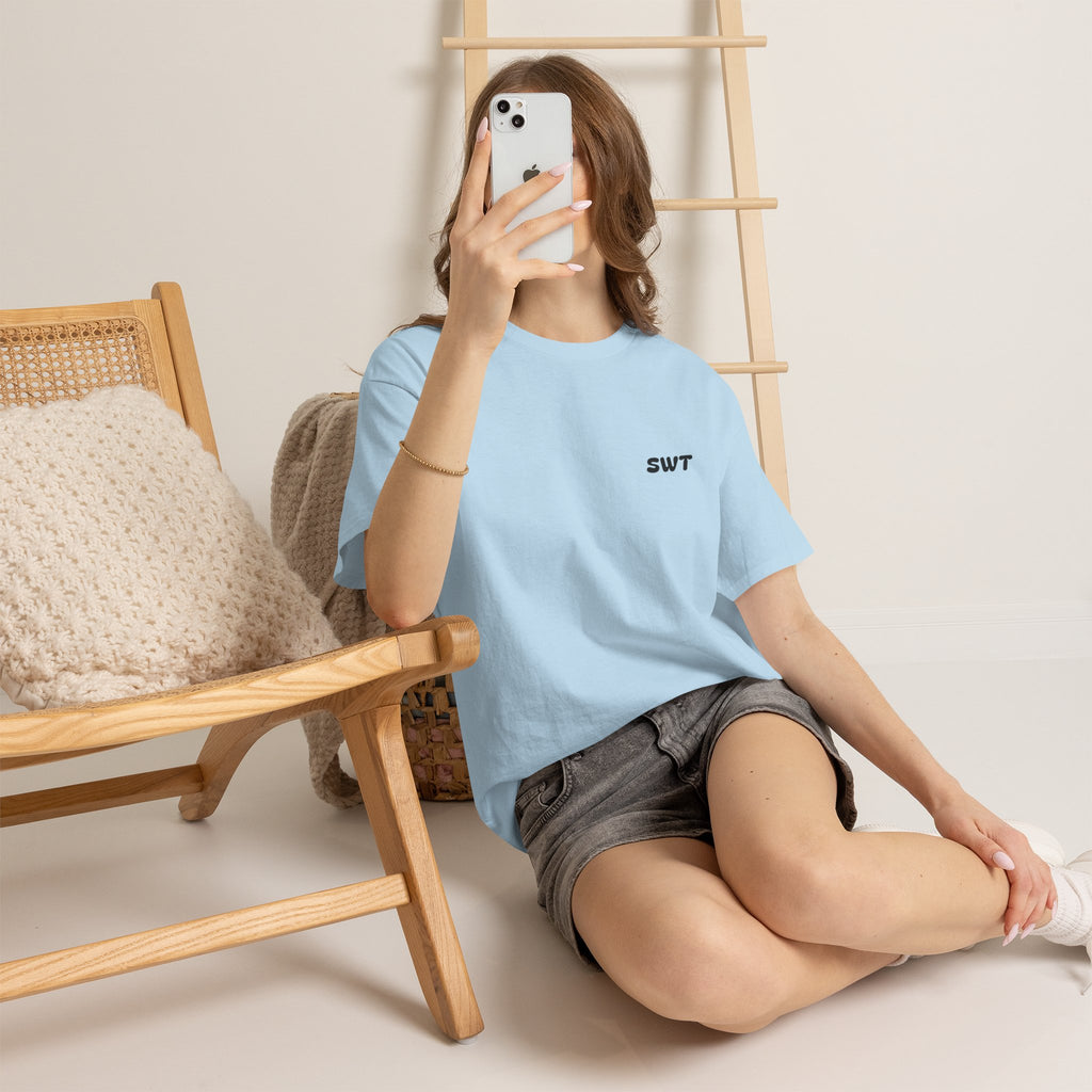 SWT Logo T-Shirt — Light Blue