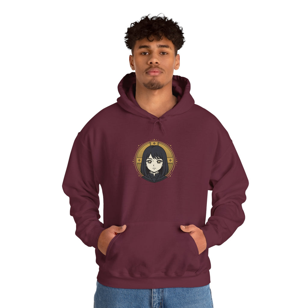 Apocalypse Girl Heavy Hoodie - Golden Halo