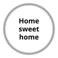 Home Sweet Home Wooden Hanging Sign