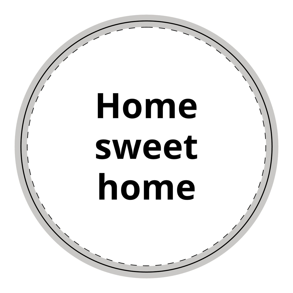 Home Sweet Home Wooden Hanging Sign