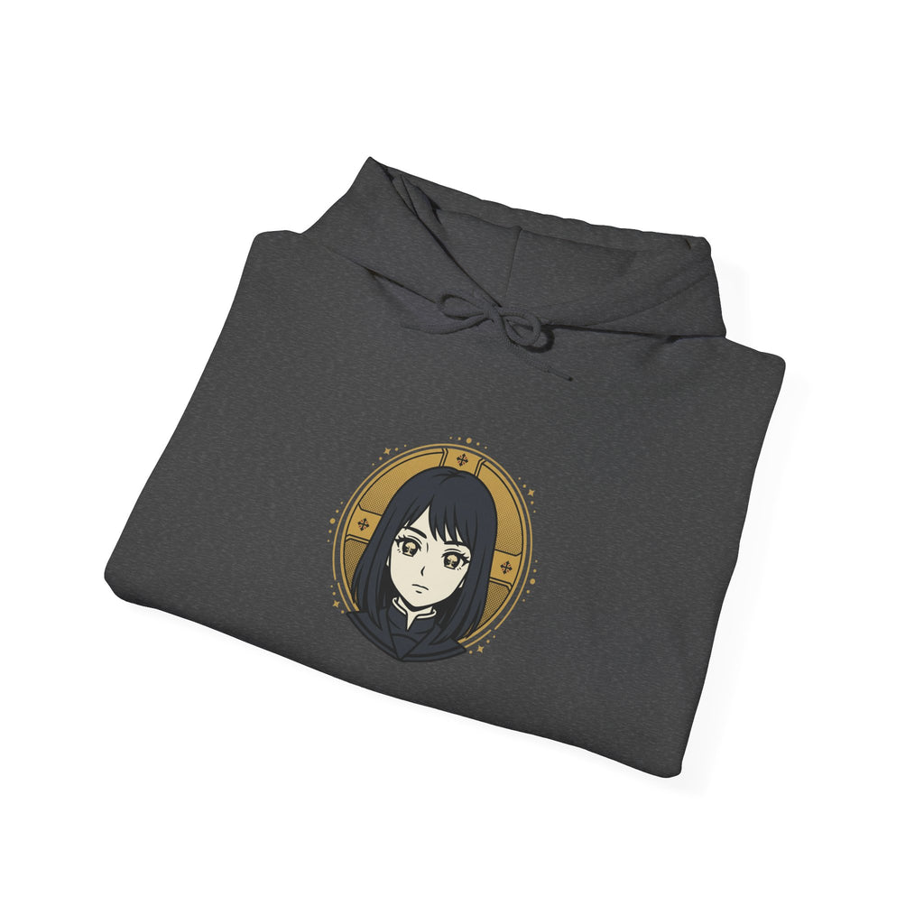 Apocalypse Girl Heavy Hoodie - Golden Halo