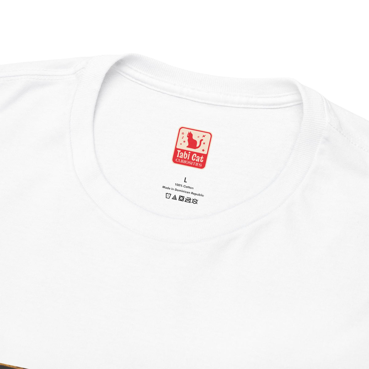 Feeling Lazy Heavy Cotton Tee - White