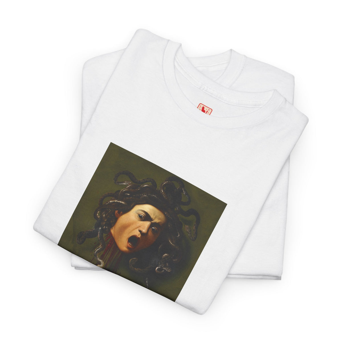 Hissterical Hair Day Heavy Cotton Tee - White