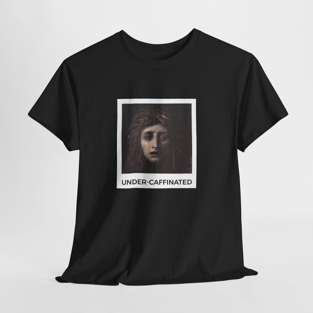 Under Caffinated Heavy Cotton Tee - Black