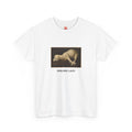Feeling Lazy Heavy Cotton Tee - White