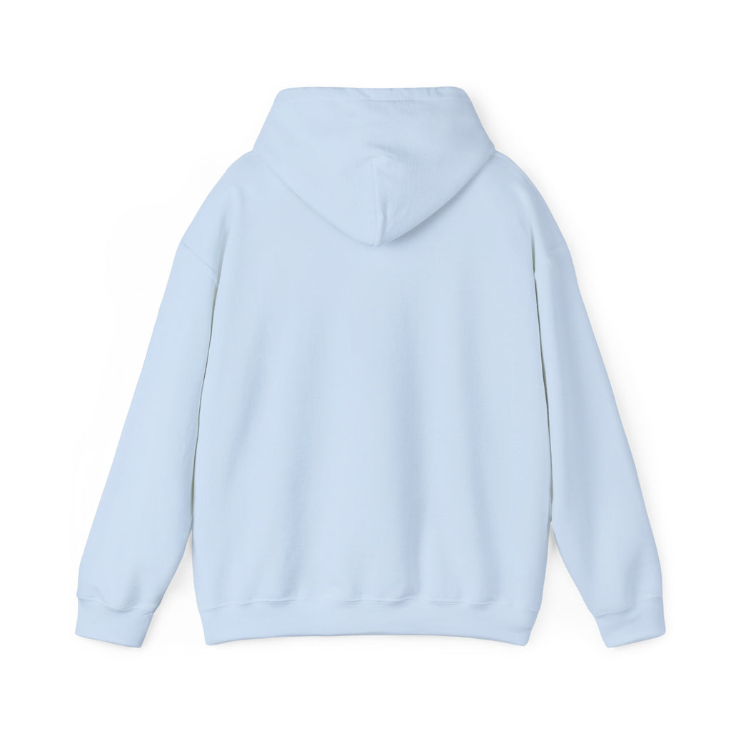 Lumipad Logo Hoodie — Minimal Soft Blue Pullover