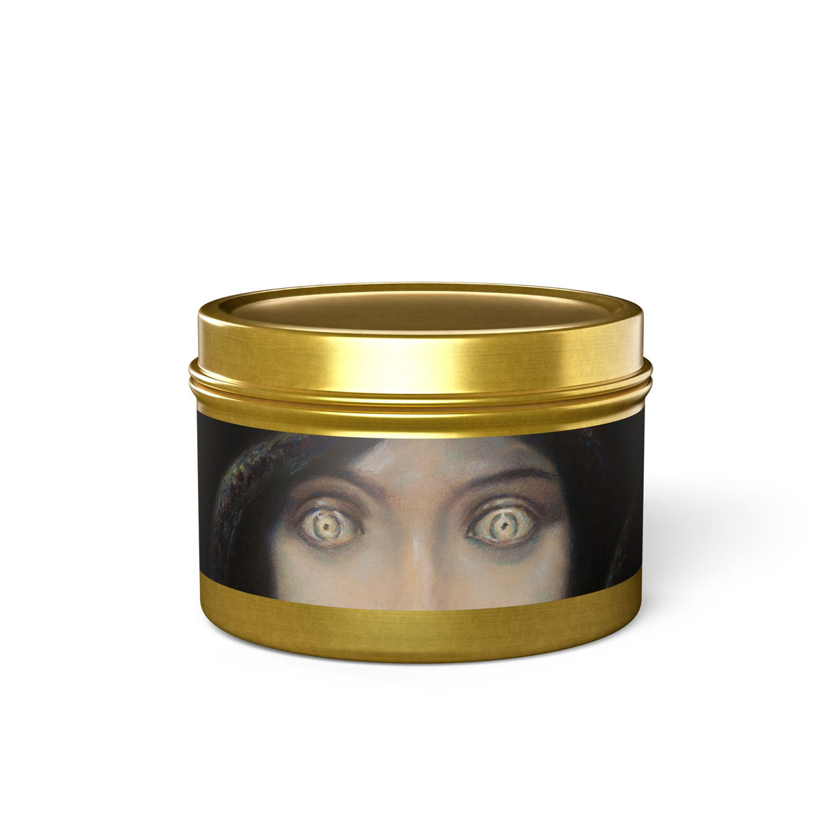 Medusa Eyes Tin Candle