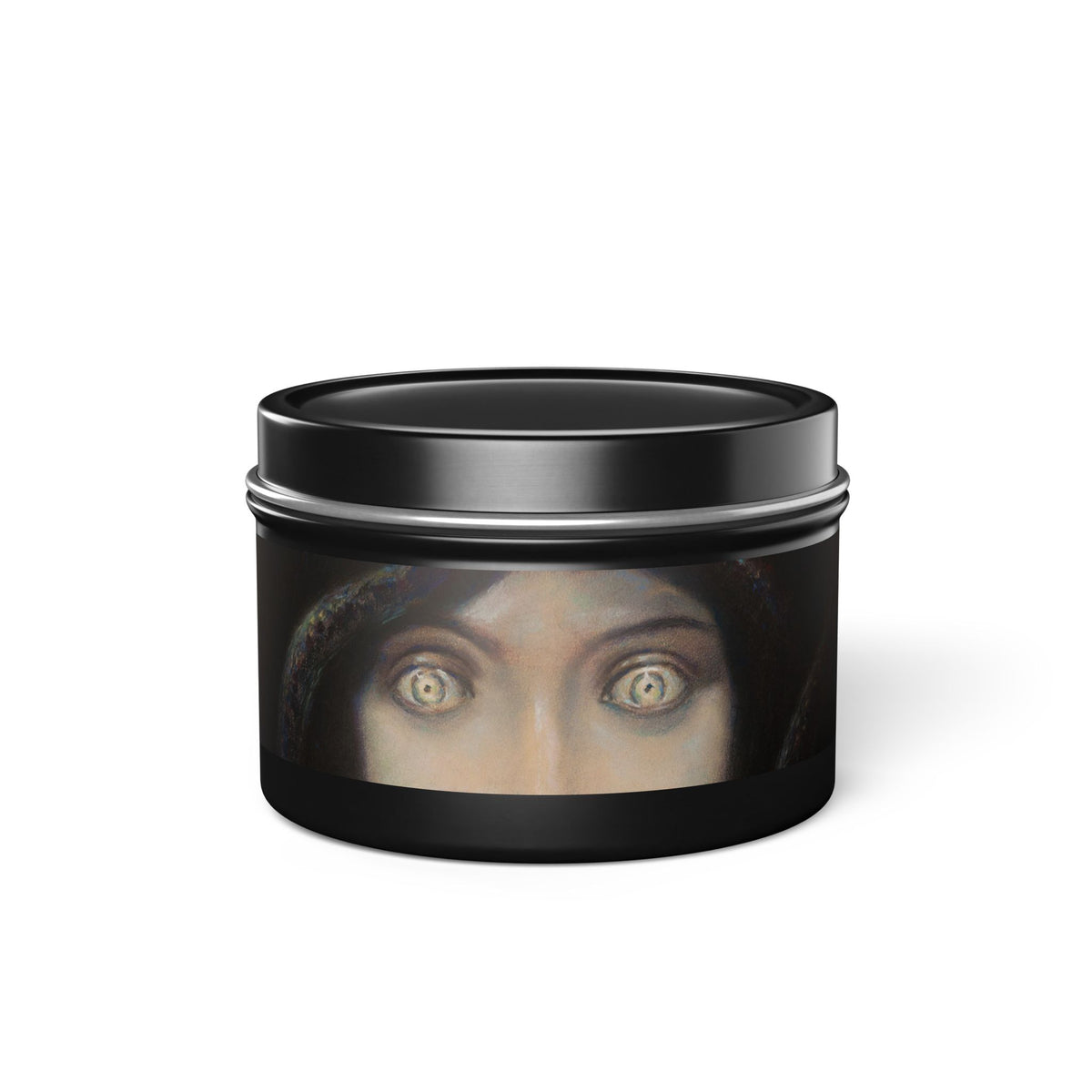 Medusa Eyes Tin Candle