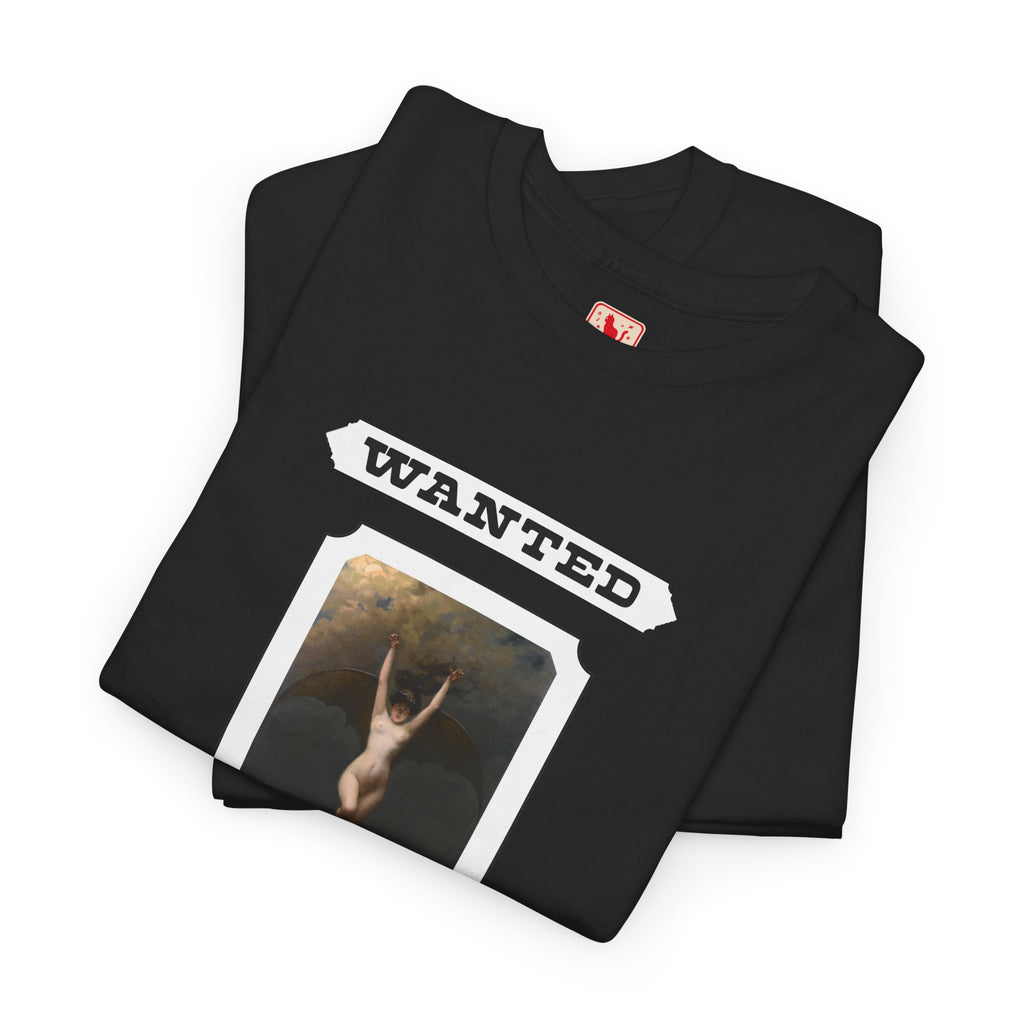 Wild and Free Heavy Cotton Tee - Black