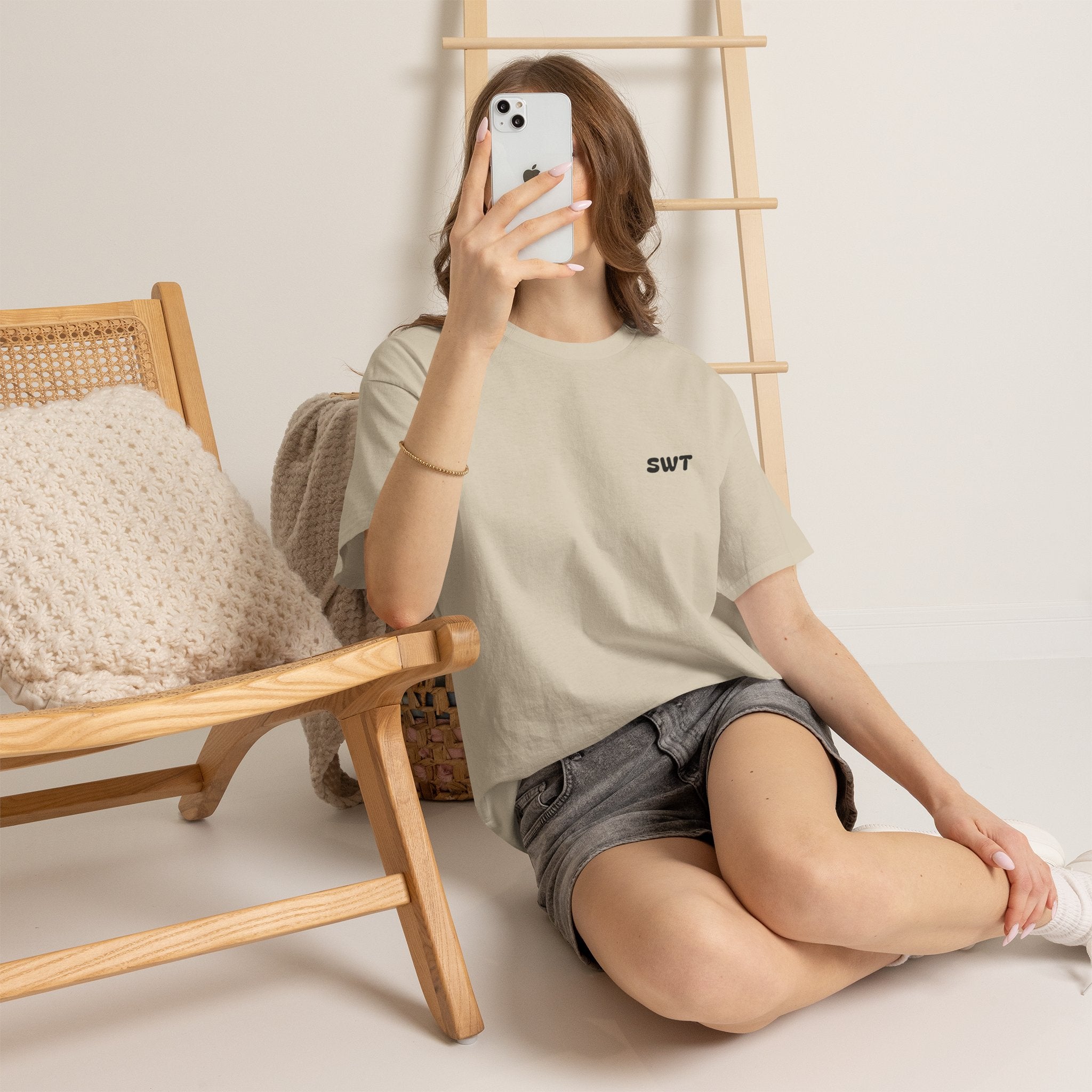 SWT Logo T-Shirt — Sand
