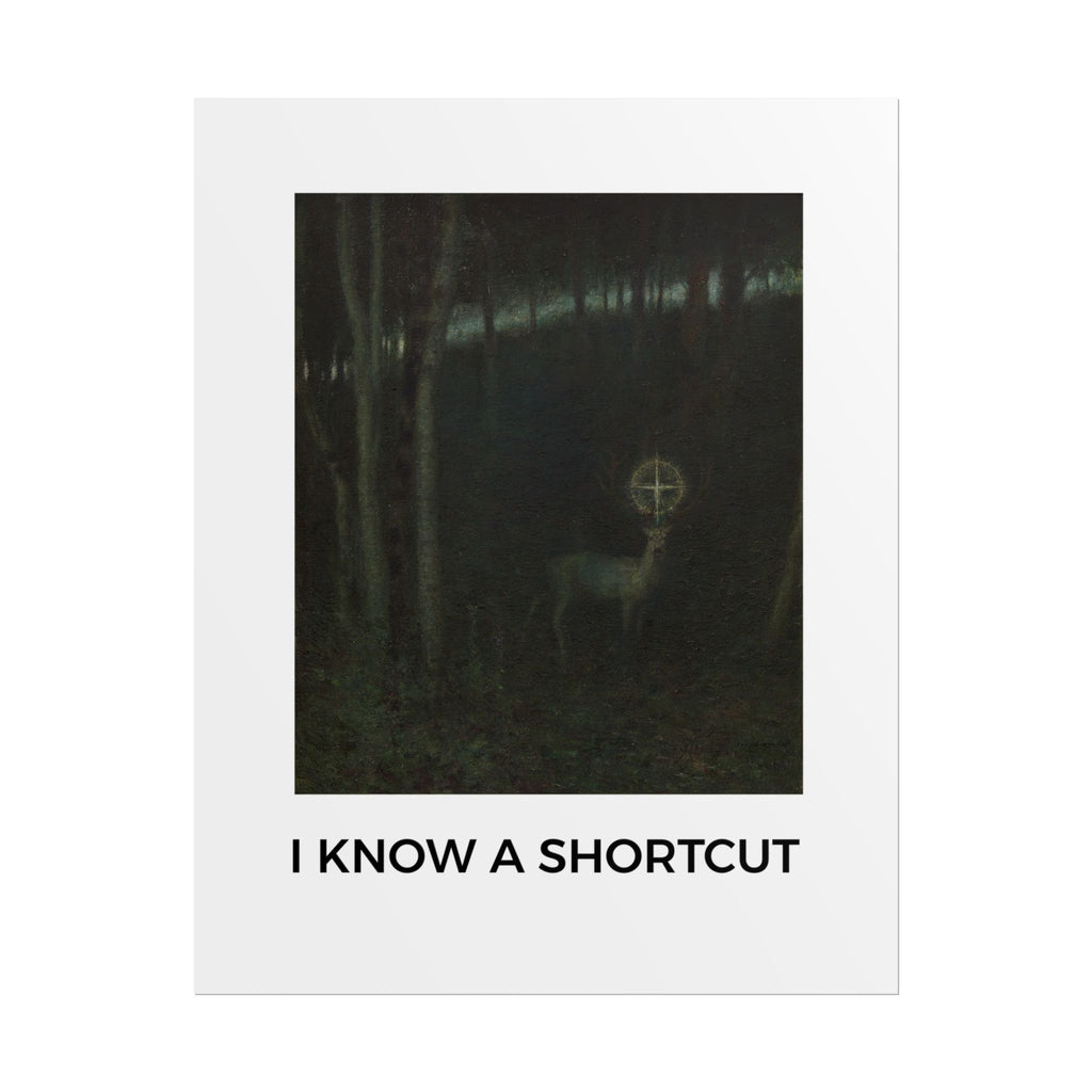 Shortcut Rolled Poster