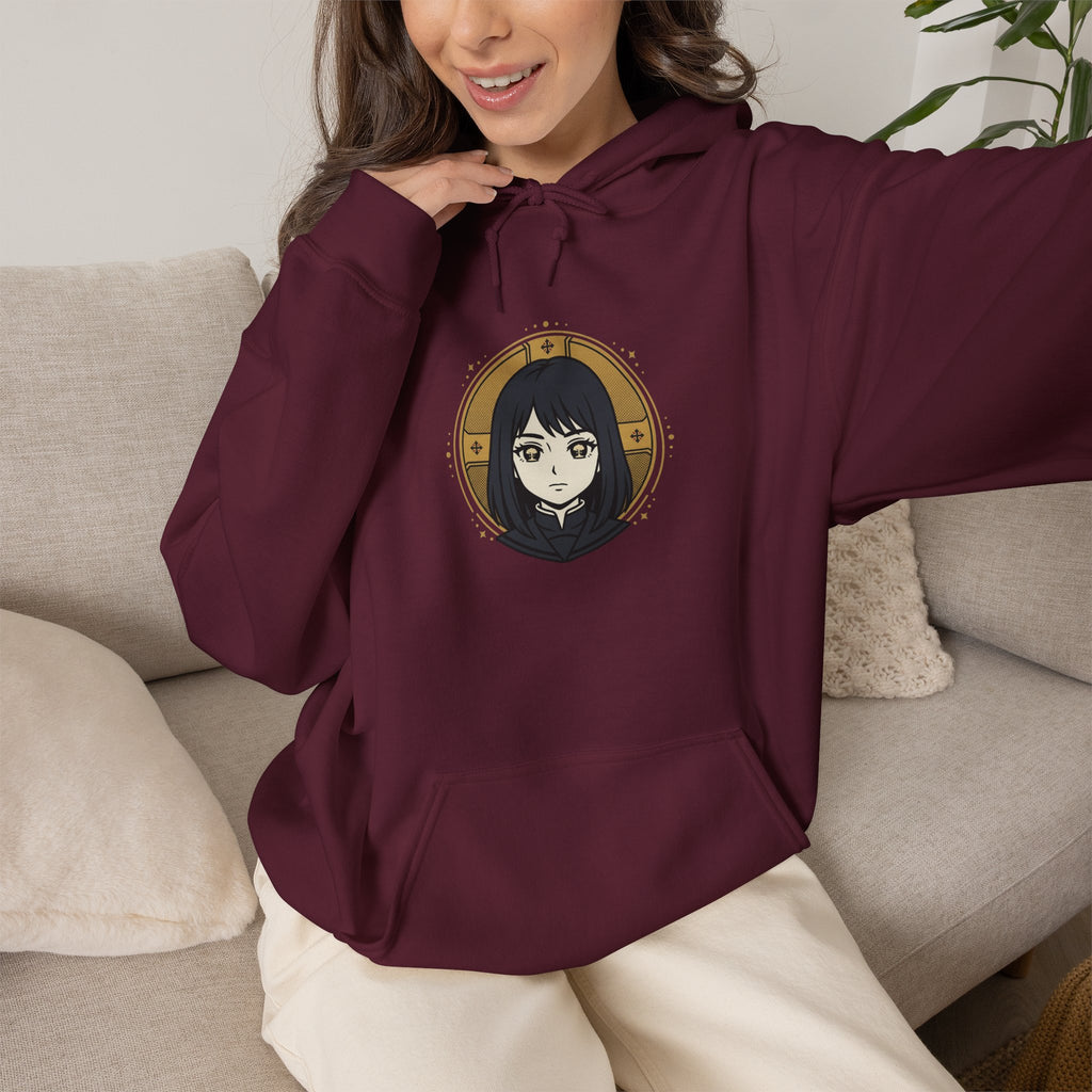 Apocalypse Girl Heavy Hoodie - Golden Halo