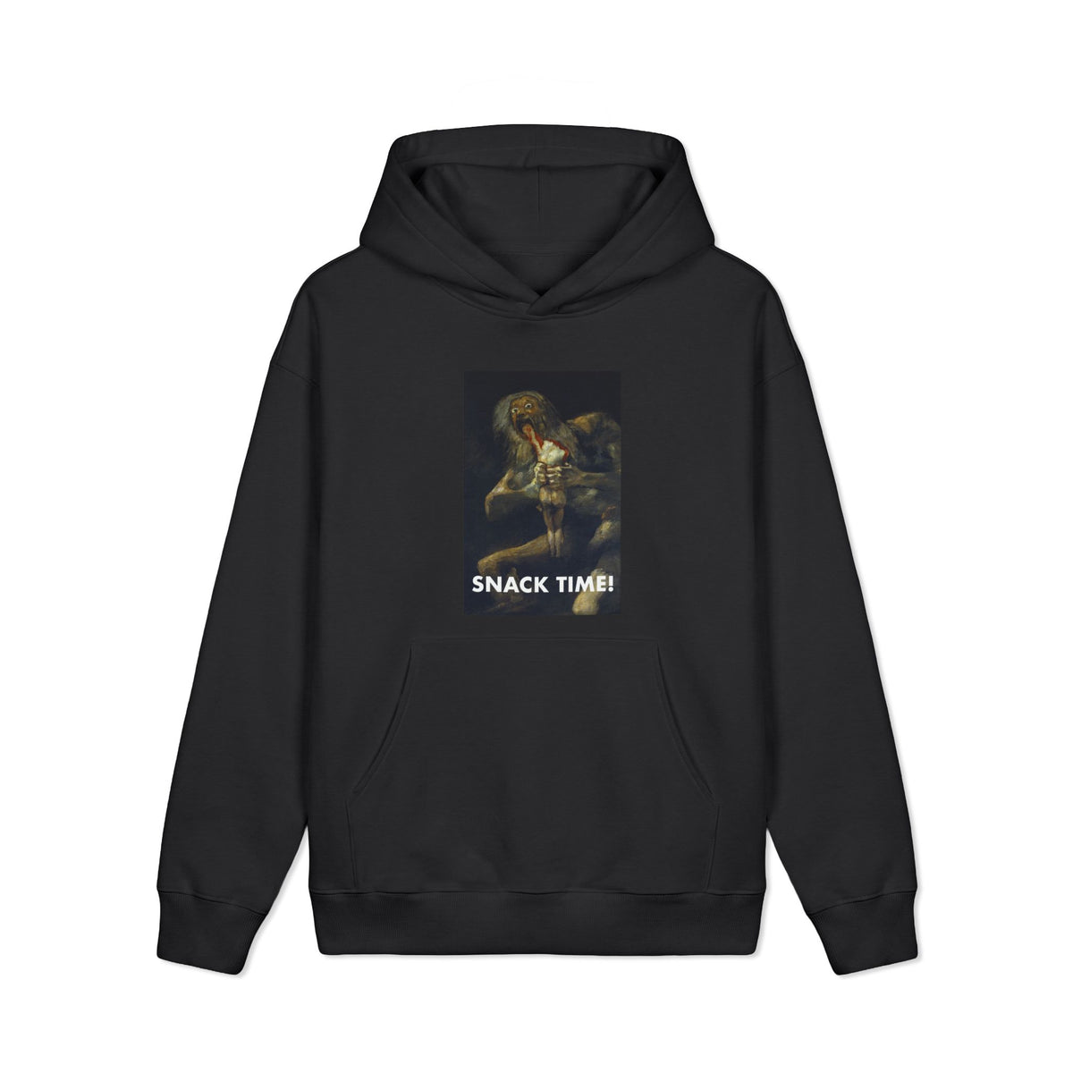 Snack Time! Hoodie Black