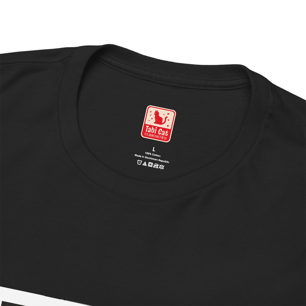 Monday Vibes Heavy Cotton Tee - Black