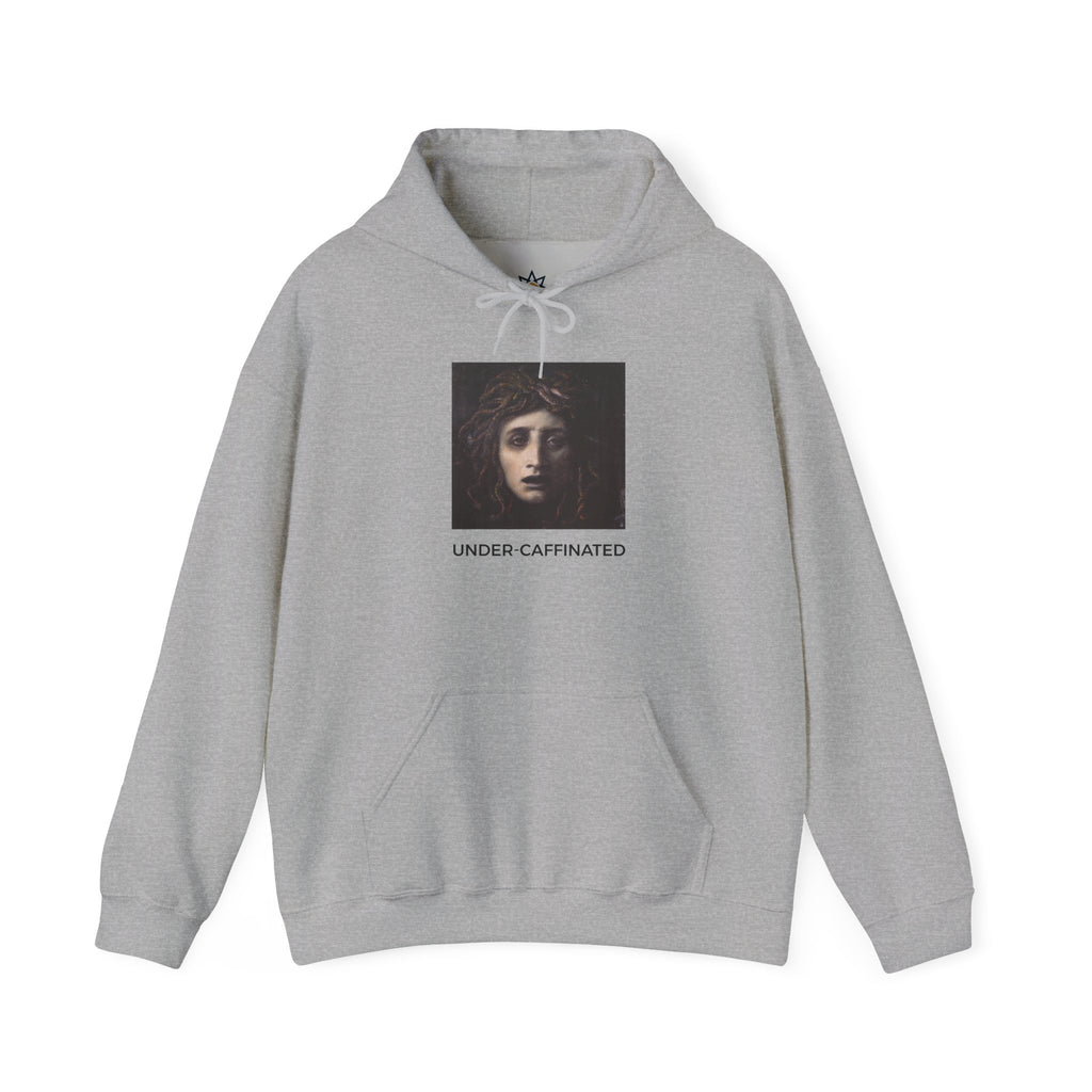 Under Caffinated Medium-Heavy Hoodie - Gray