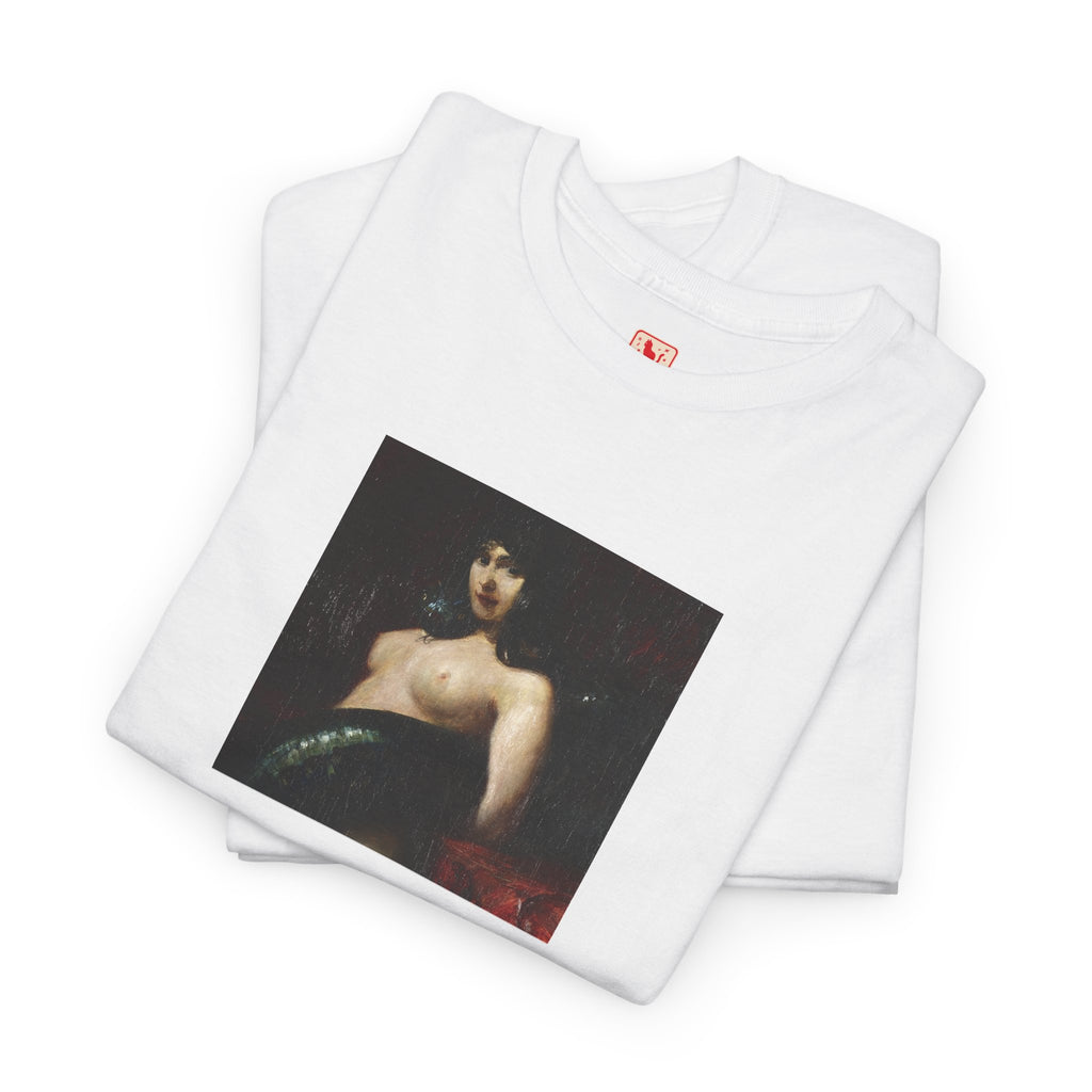 Felt Cute Heavy Cotton Tee - White