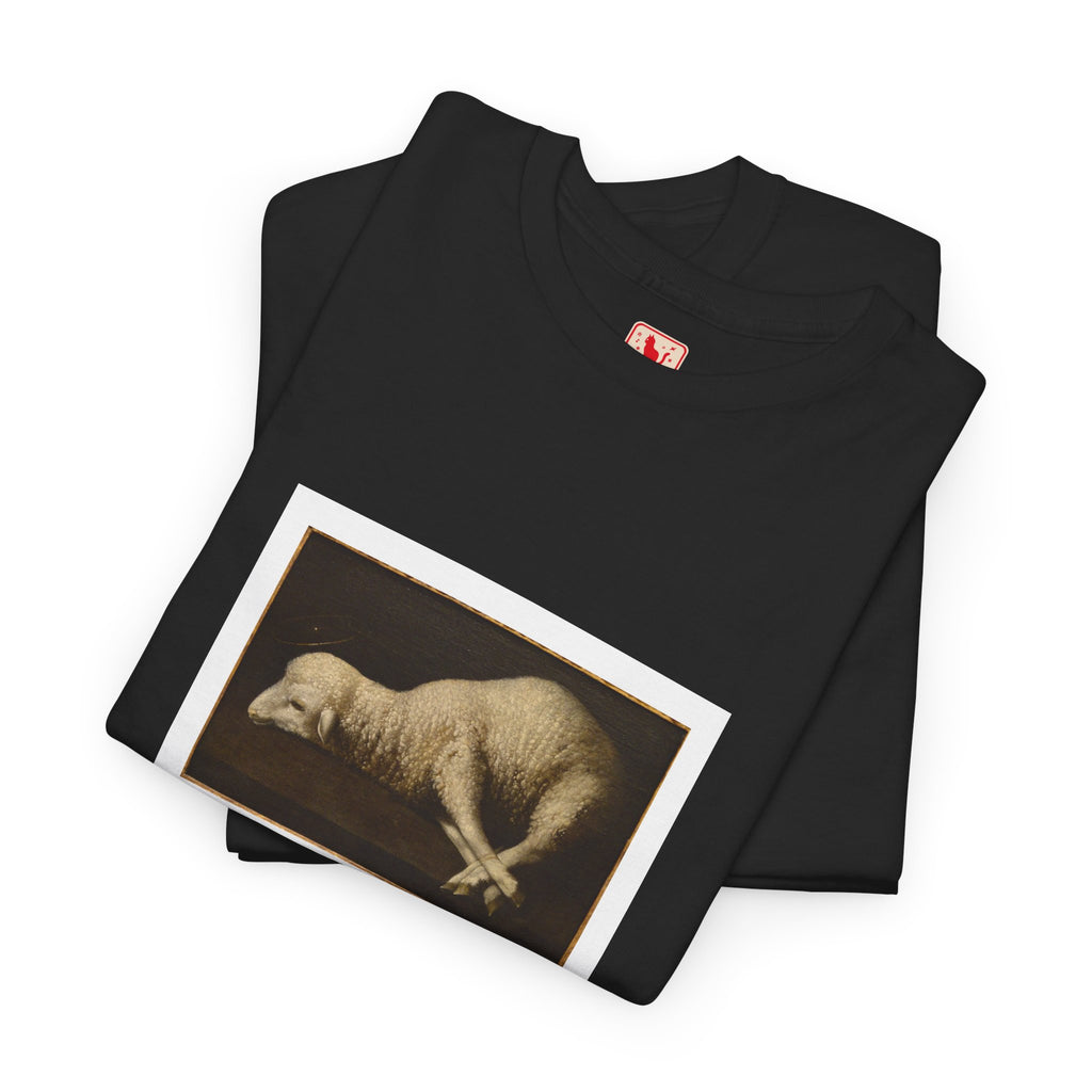 Feeling Lazy Heavy Cotton Tee - Black