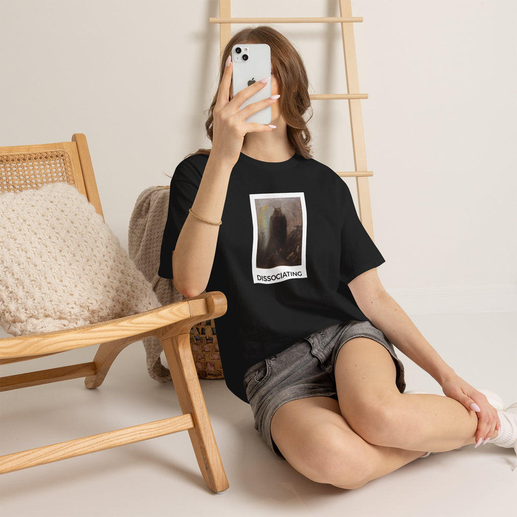 Dissociating Heavy Cotton Tee - Black