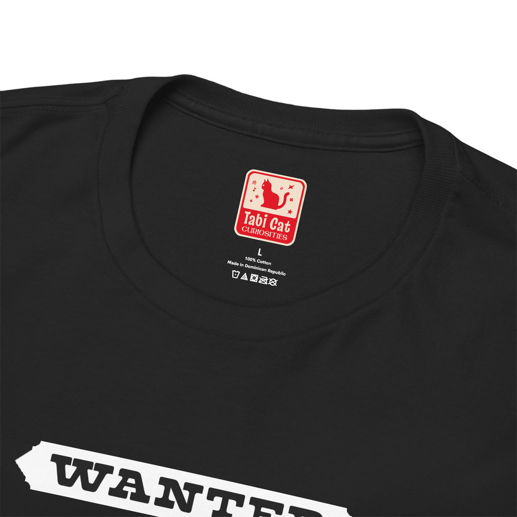 Wild and Free Heavy Cotton Tee - Black