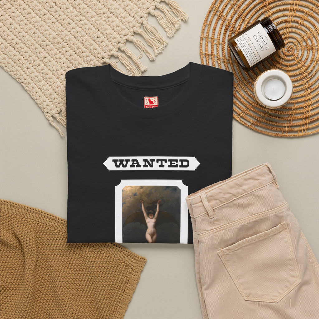Wild and Free Heavy Cotton Tee - Black