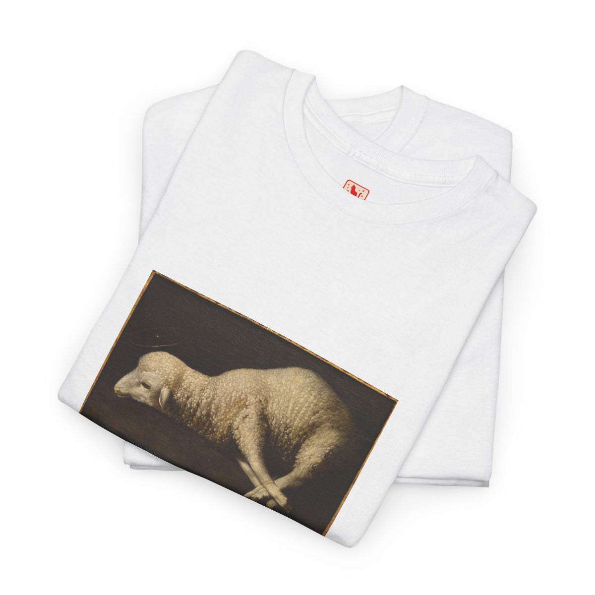 Feeling Lazy Heavy Cotton Tee - White
