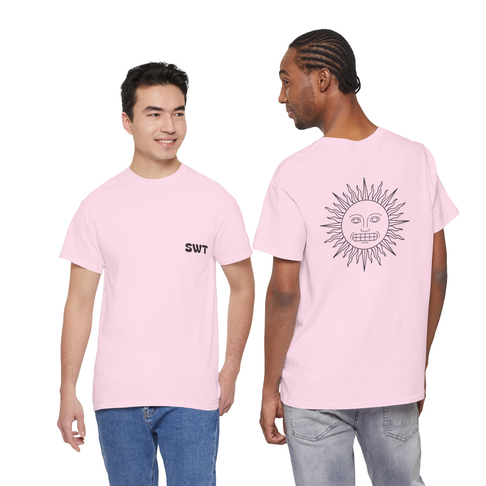 SWT Logo T-Shirt — Light Pink