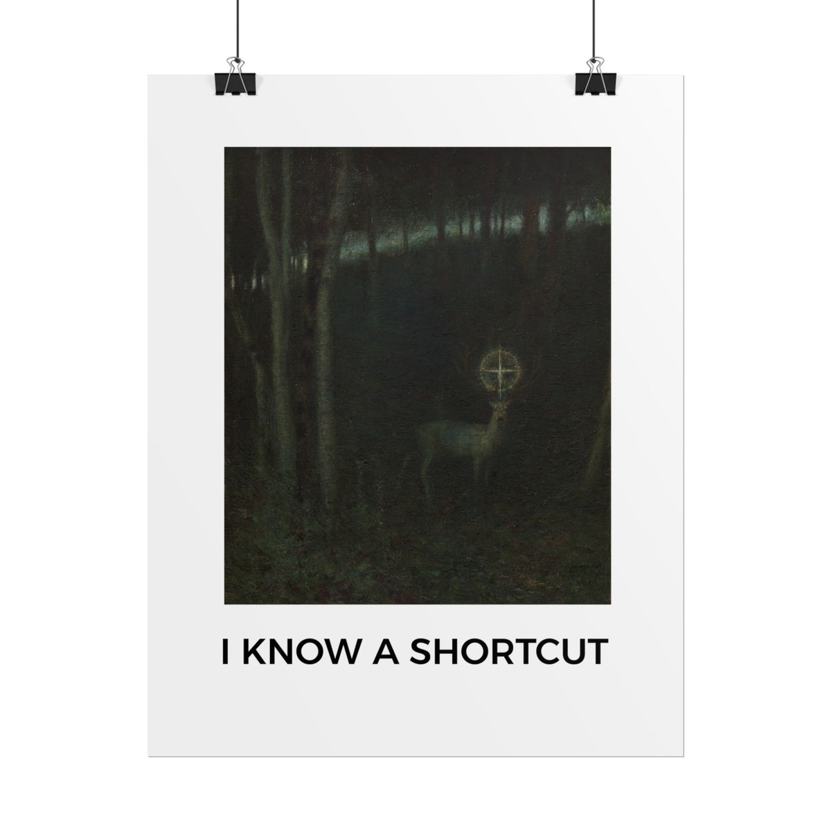 Shortcut Rolled Poster