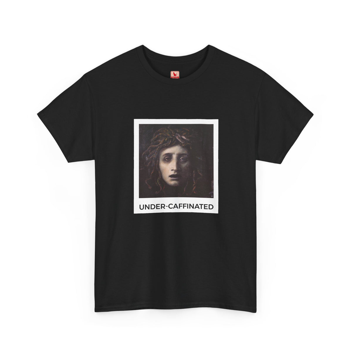 Under Caffinated Heavy Cotton Tee - Black