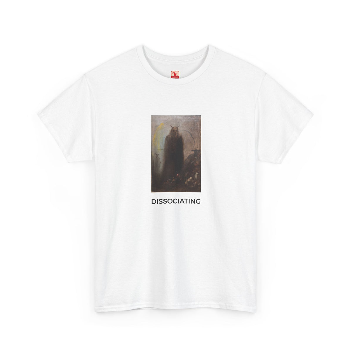 Dissociating Heavy Cotton Tee - White