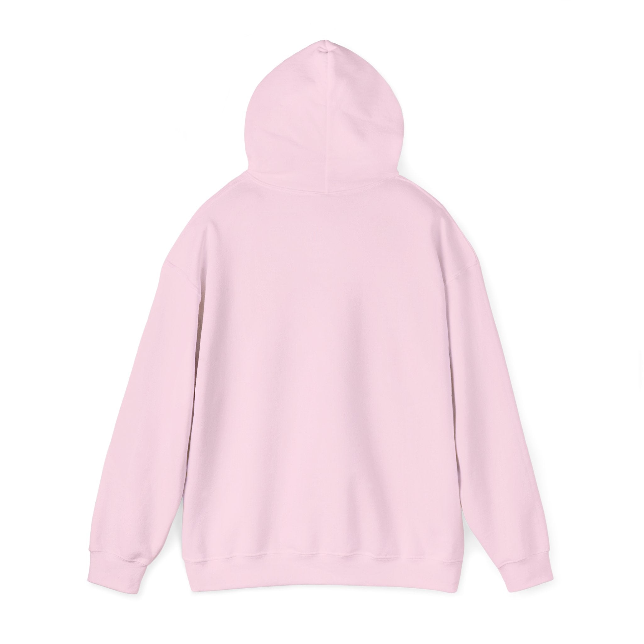 Pink Lumipad Logo Hoodie – Soft Pastel Graphic Pullover