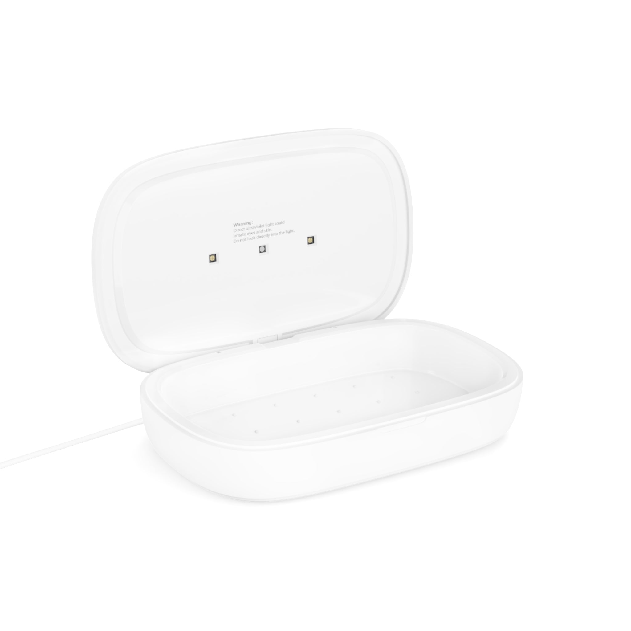 UV Phone Sanitizer & Wireless Charging Pad — Compact UV-C Sterilizer with Qi Fast Charge