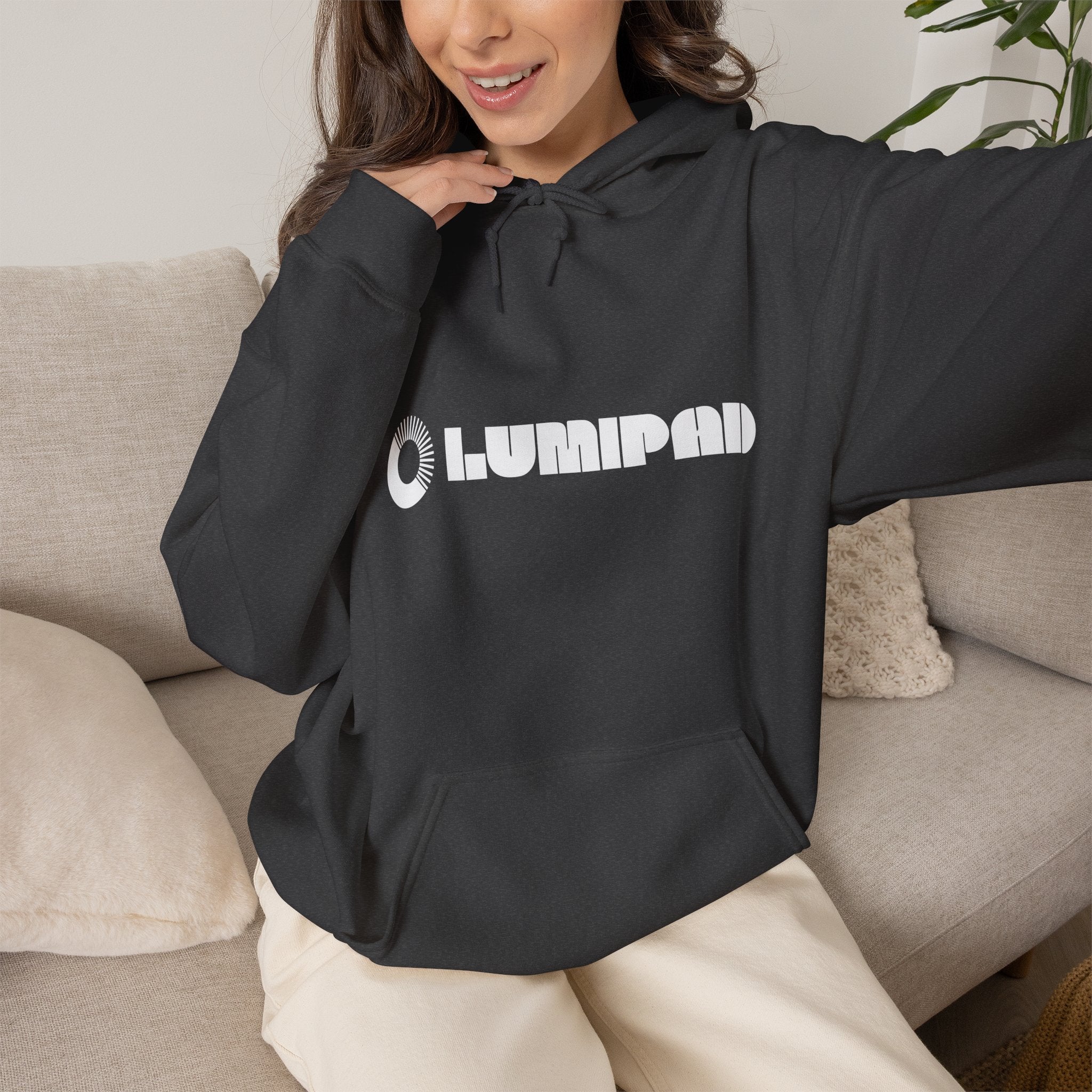 Lumipad Logo Hoodie – Minimal Tech Brand Pullover