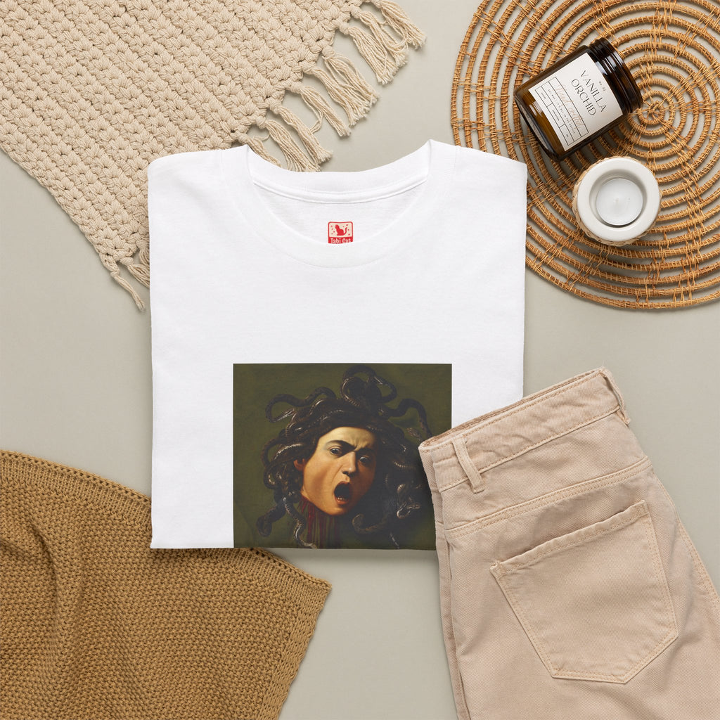 Hissterical Hair Day Heavy Cotton Tee - White