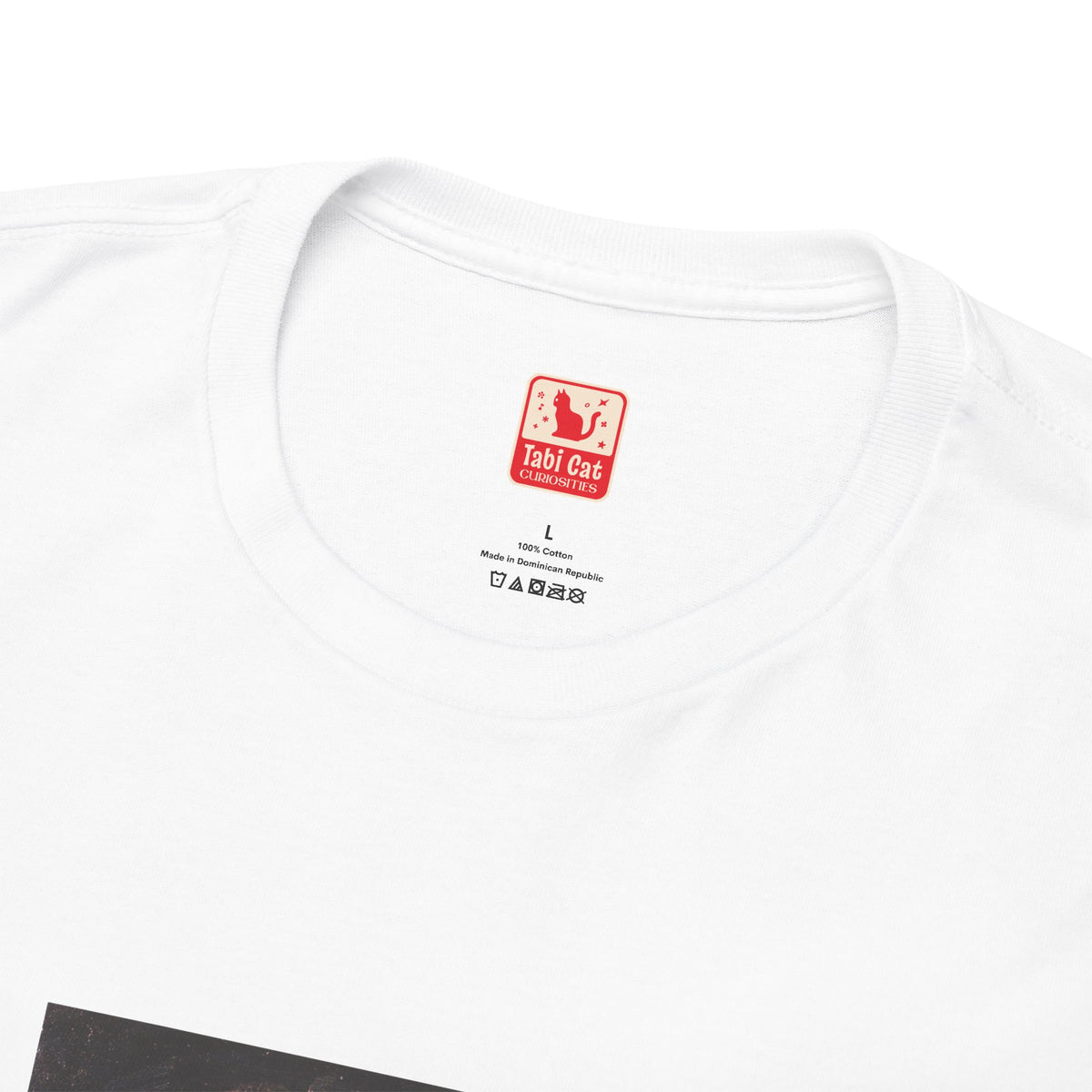 Under Caffinated Heavy Cotton Tee - White