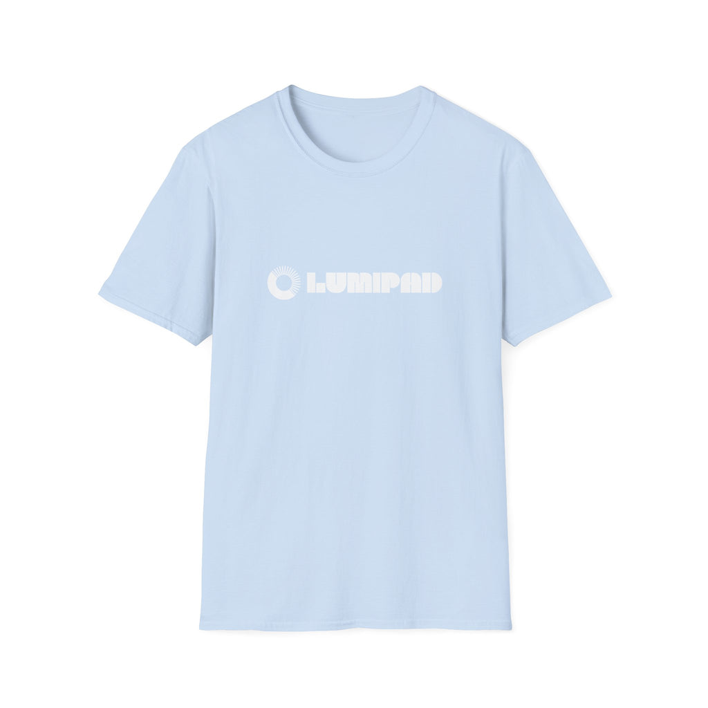 T-Shirt — Minimal 'Lumpad' Logo Tee | Soft Pastel Casual Wear