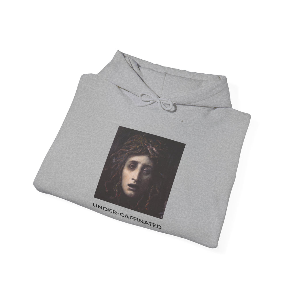 Under Caffinated Medium-Heavy Hoodie - Gray