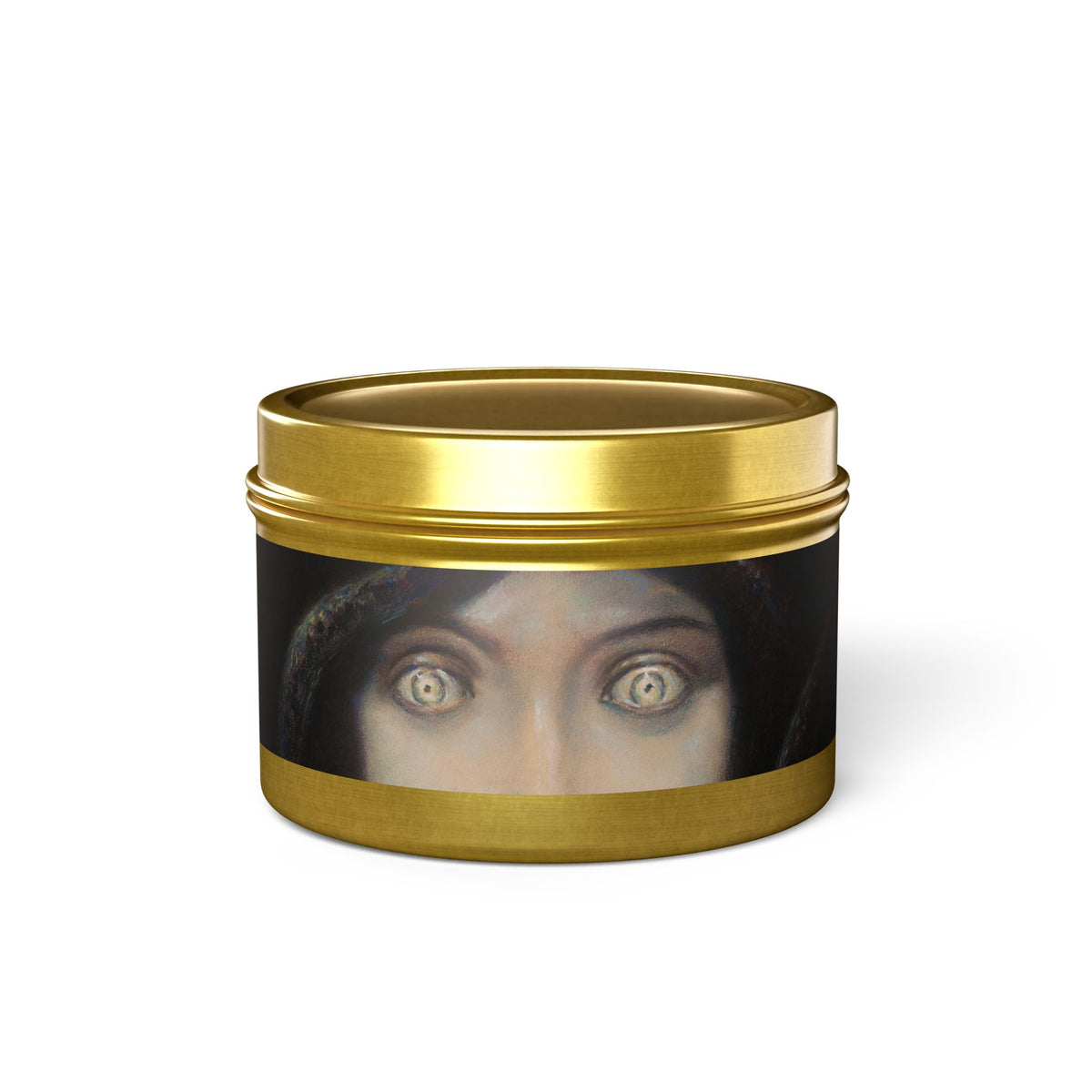 Medusa Eyes Tin Candle